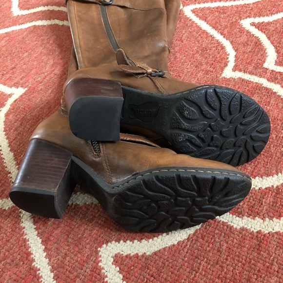 Born brown leather boots, size 7.5 - Picture 5 of 5